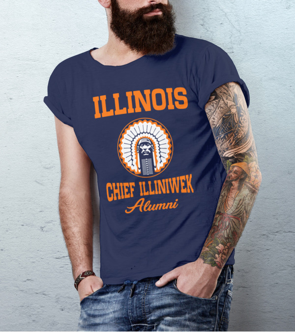 Illinois Chief Illiniwek Alumni T-Shirt