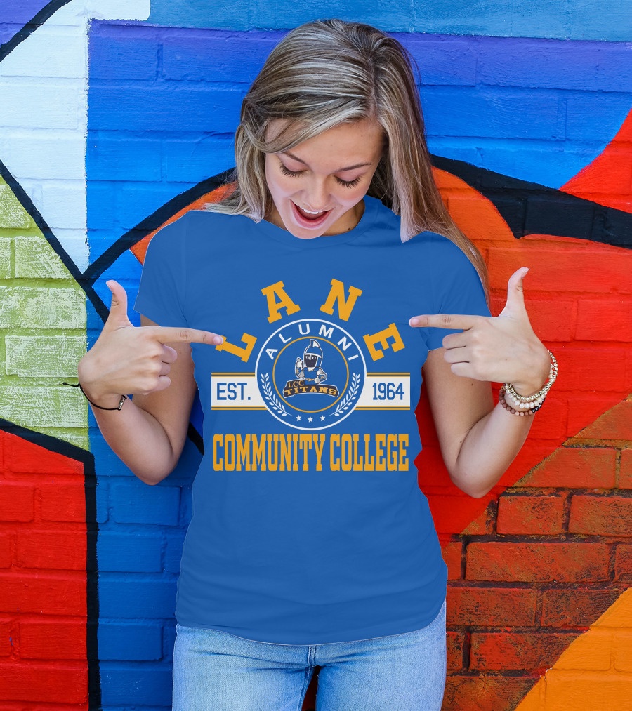 Lane Community College Alumni EST 1964 LCC Titans T-Shirt