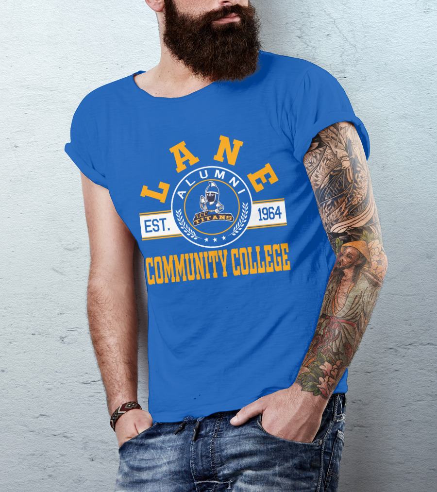 Lane Community College Alumni EST 1964 LCC Titans T-Shirt