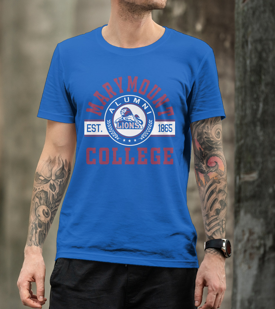 Marymount College Alumni Lions Est. 1865 T-Shirt
