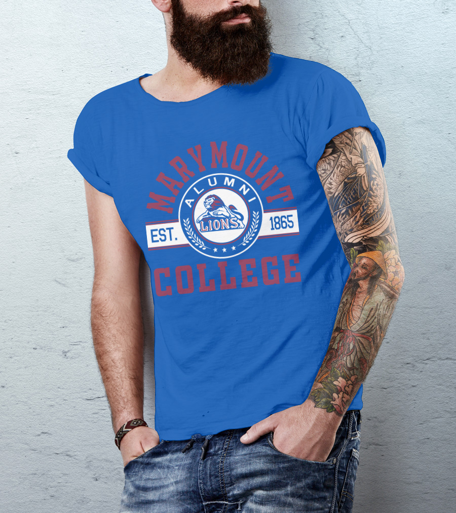 Marymount College Alumni Lions Est. 1865 T-Shirt