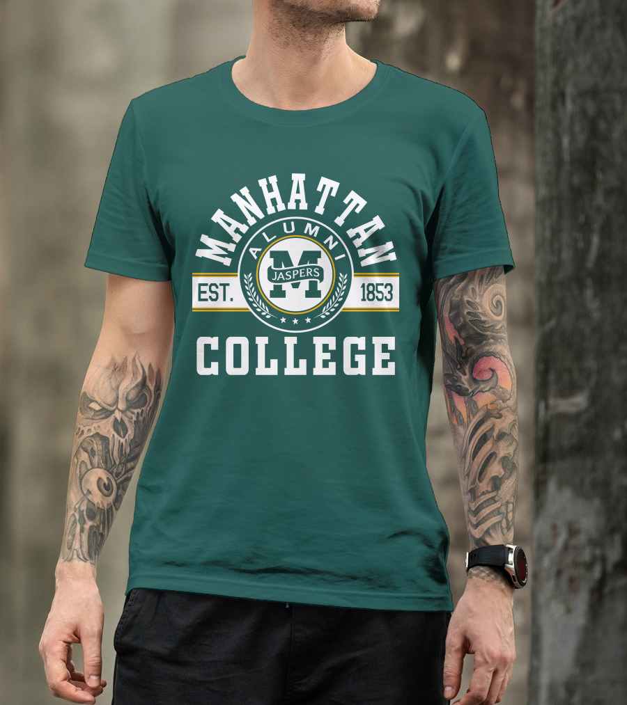 Manhattan College Alumni Jaspers Est. 1853 T-Shirt