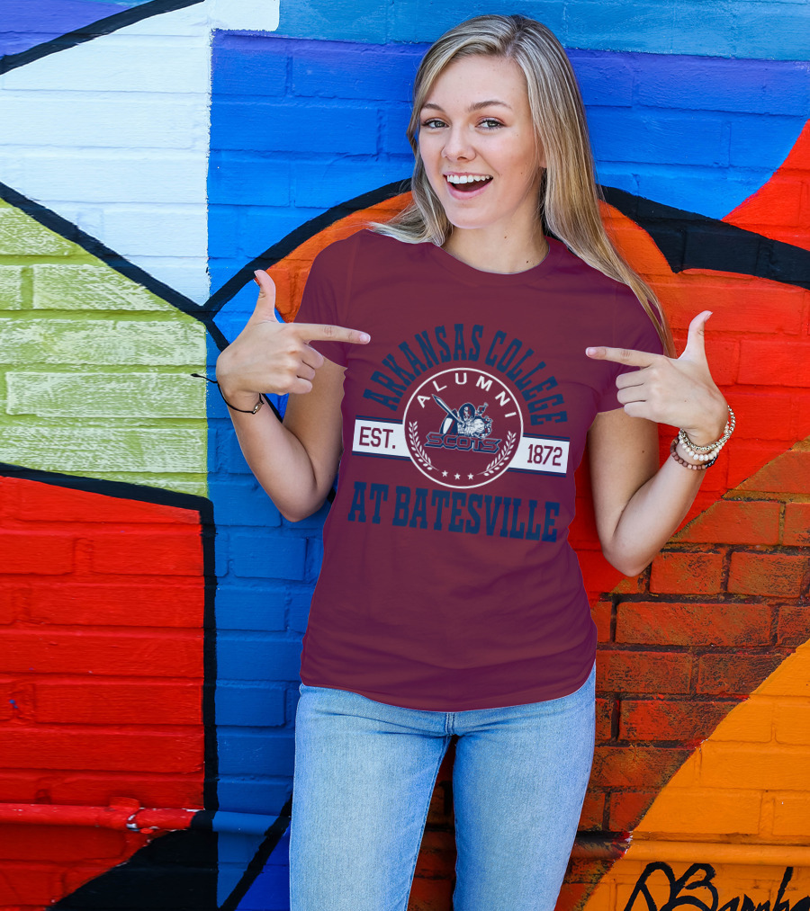 Arkansas College Alumni Scots Est. 1872 At Batesville T-Shirt