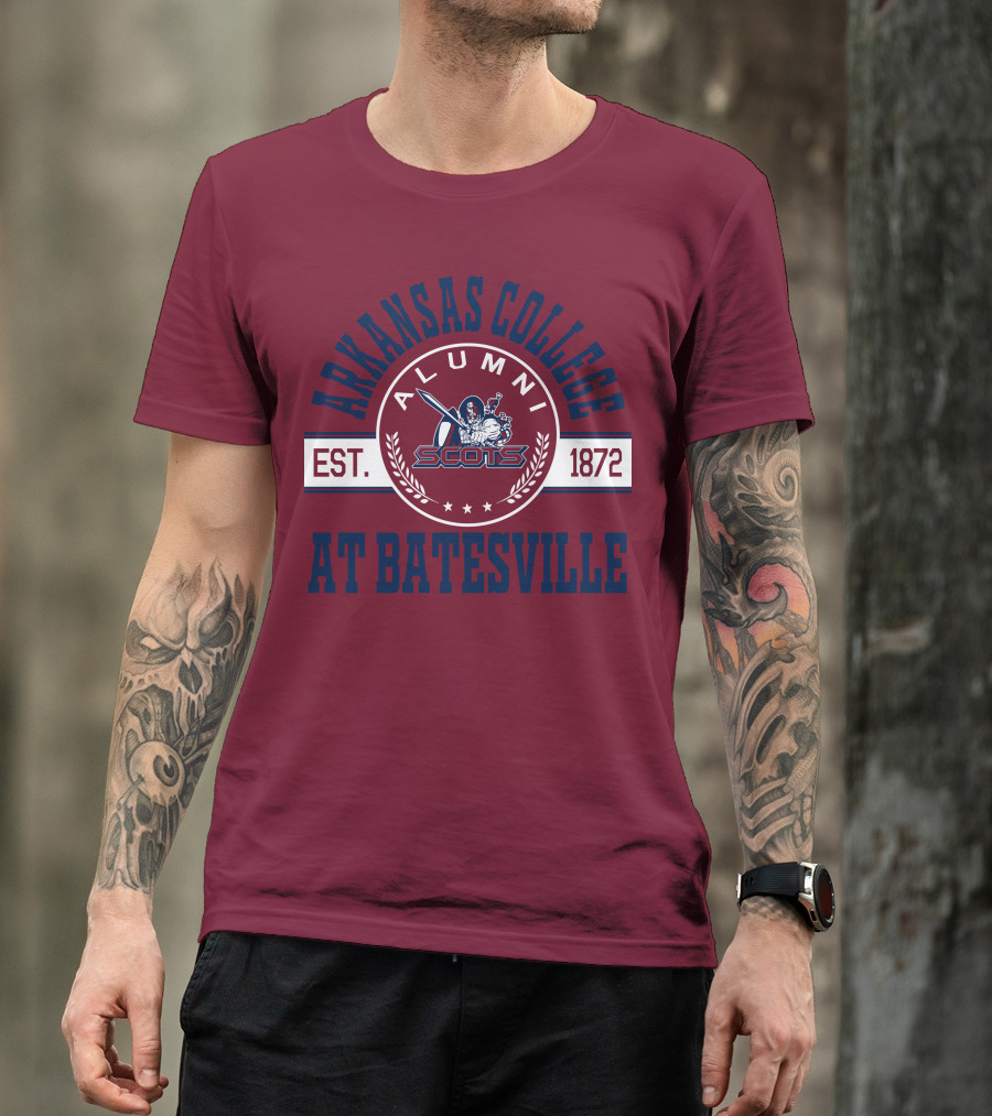 Arkansas College Alumni Scots Est. 1872 At Batesville T-Shirt