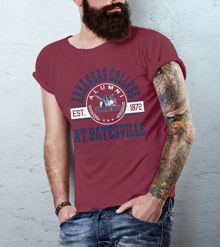 Arkansas College Alumni Scots Est. 1872 At Batesville T-Shirt