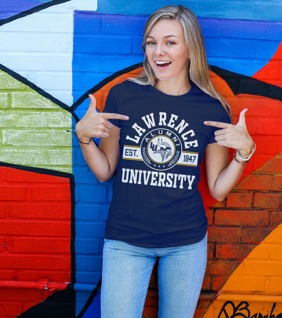 Lawrence University Alumni Est. 1847 Viking T-Shirt