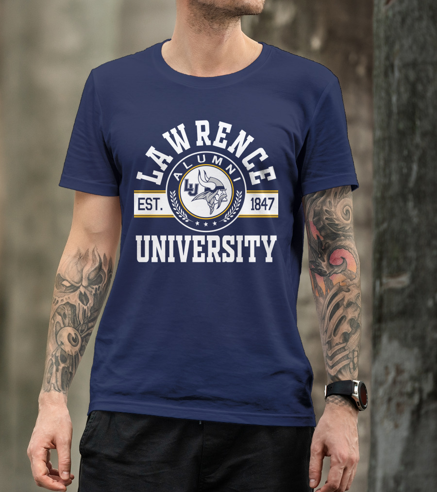 Lawrence University Alumni Est. 1847 Viking T-Shirt