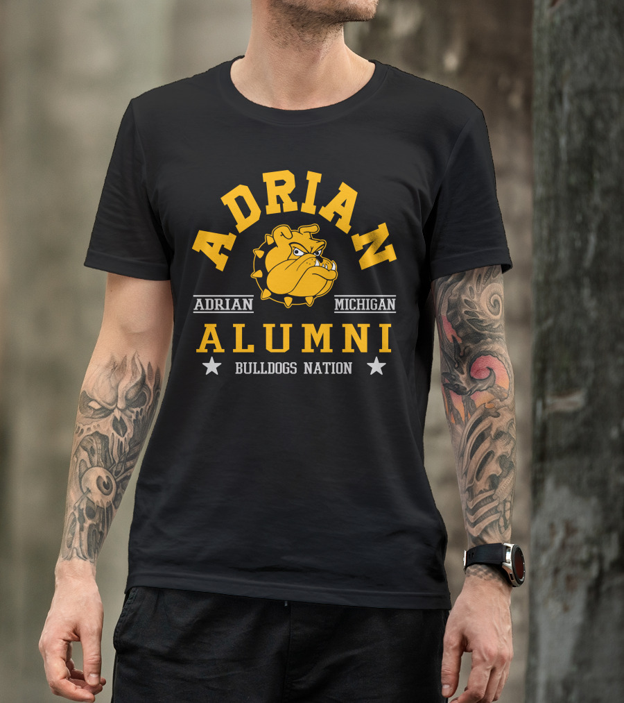 Adrian Michigan Alumni Bulldogs Nation T-Shirt