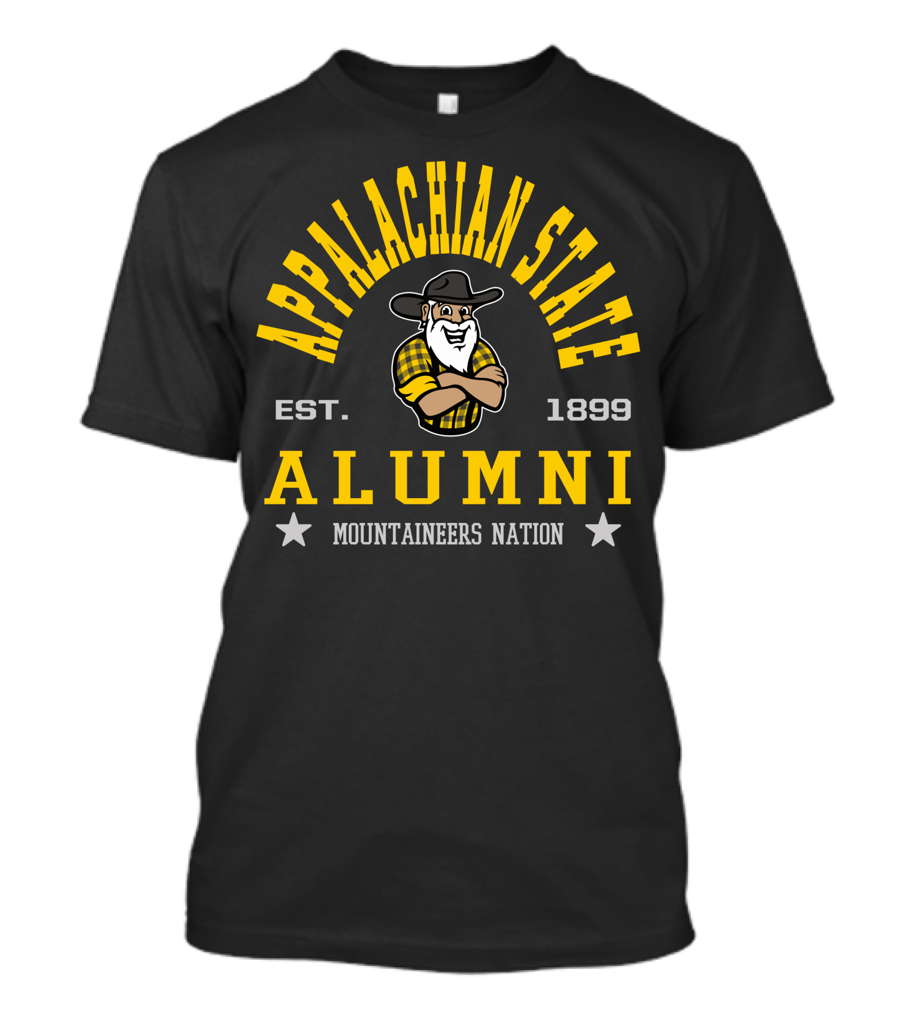 Appalachian State Alumni Established 1899 Mountaineers Nation T-Shirt