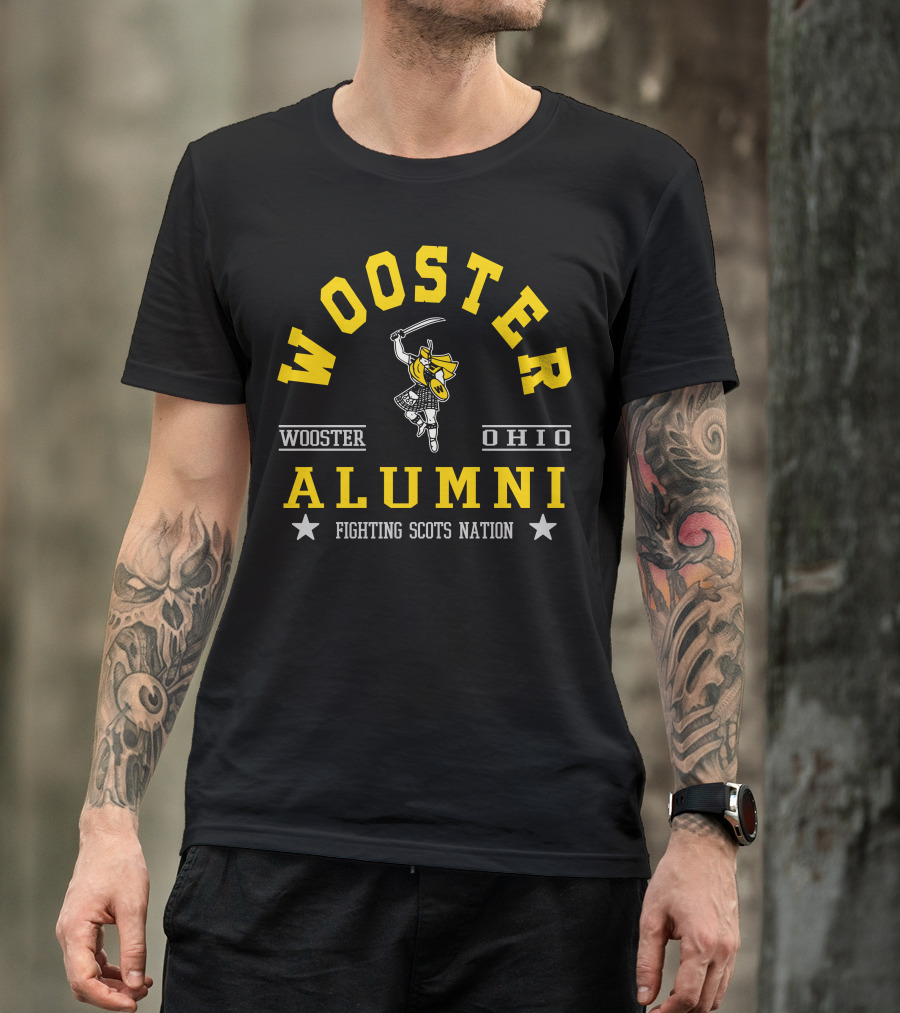 Wooster Ohio Alumni Fighting Scots Nation T-Shirt