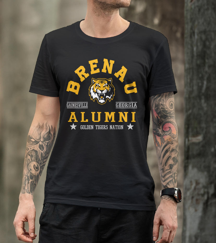 Brenau Alumni Golden Tigers Nation Gainesville Georgia T-Shirt