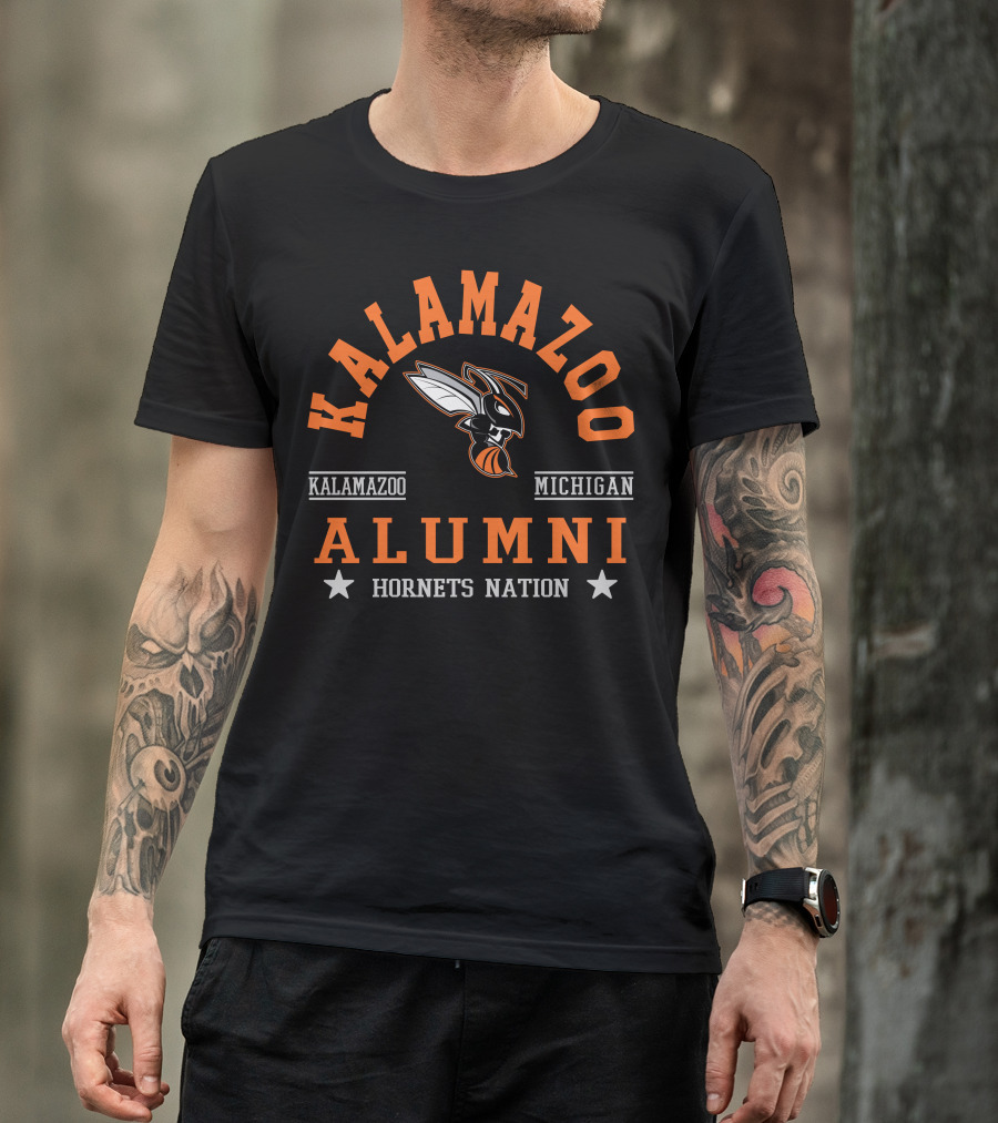 Kalamazoo Michigan Alumni Hornets Nation T-Shirt