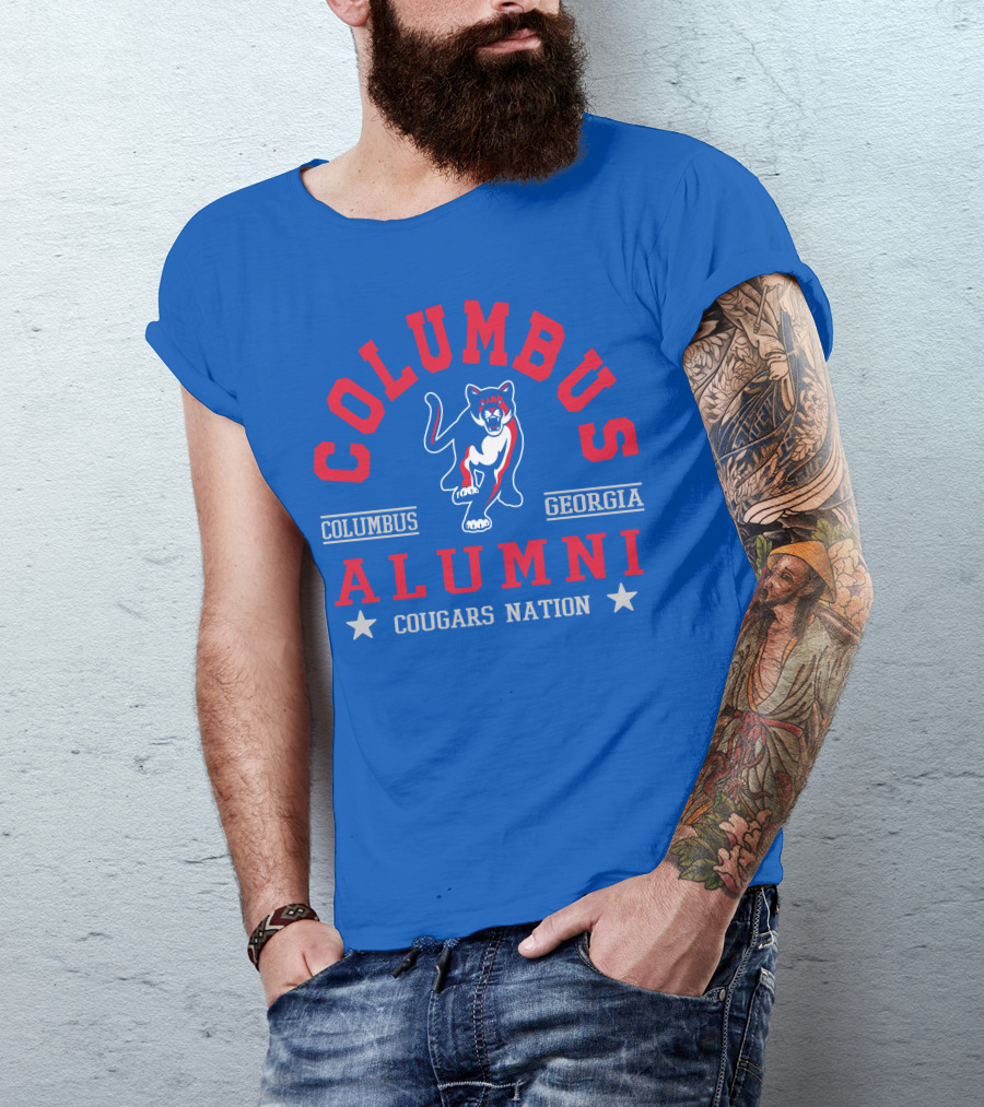 Columbus Georgia Alumni Cougars Nation T-Shirt