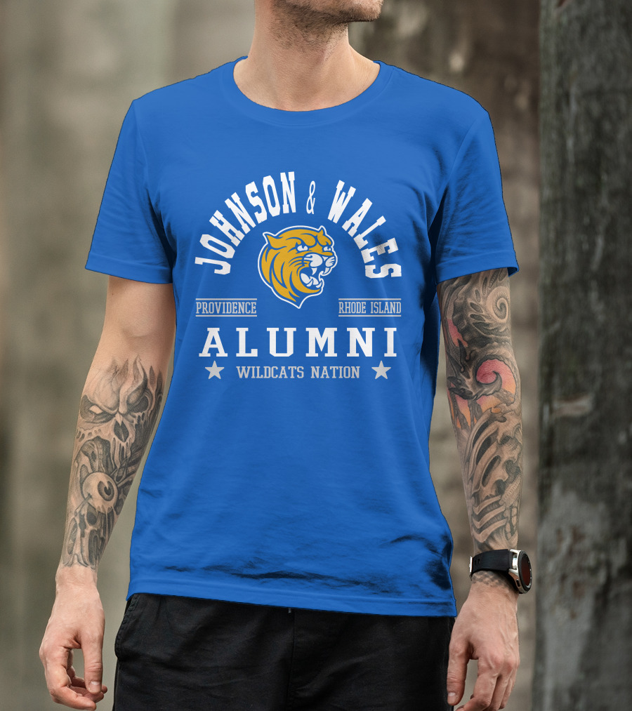 Johnson And Wales Wildcats Alumni Providence Rhode Island Nation T-Shirt