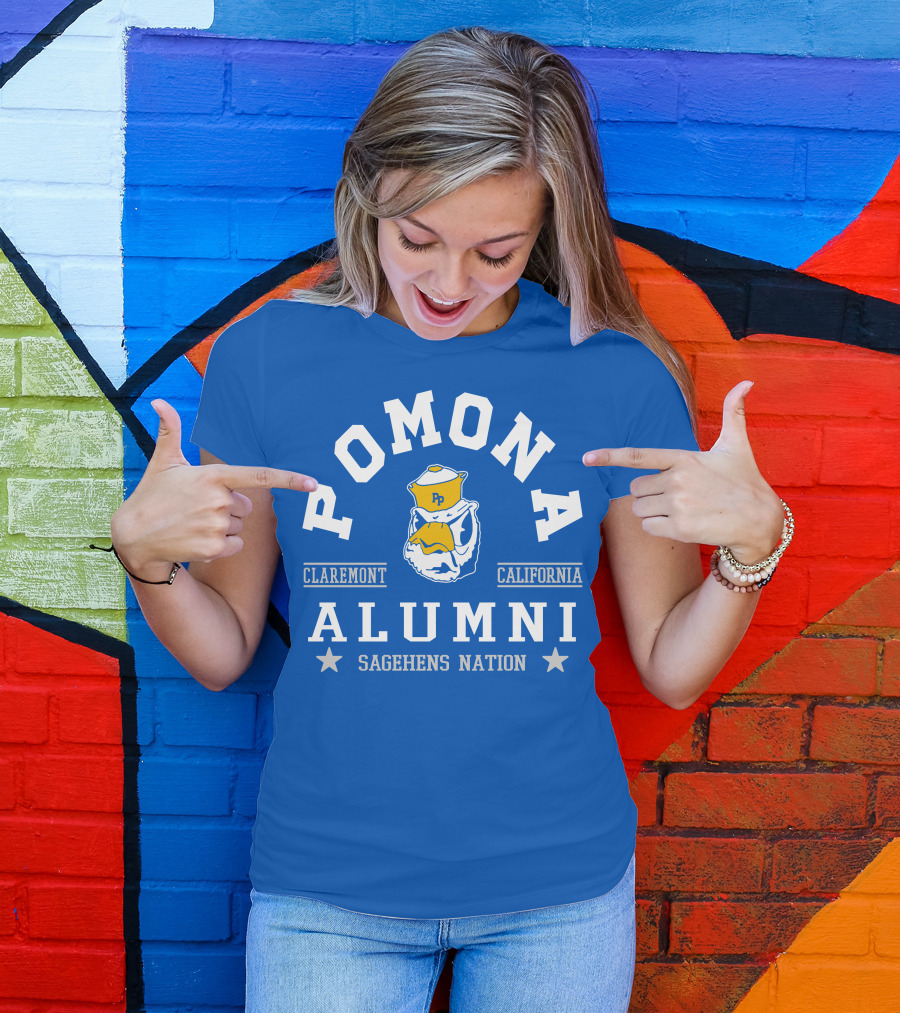 Pomona Claremont California Alumni Sagehens Nation T-Shirt