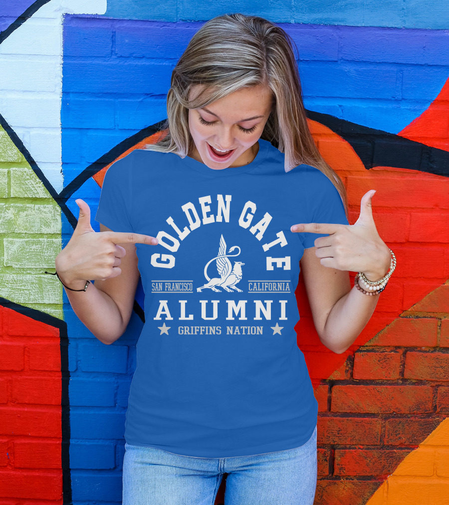 Golden Gate Alumni San Francisco California Griffins Nation T-Shirt