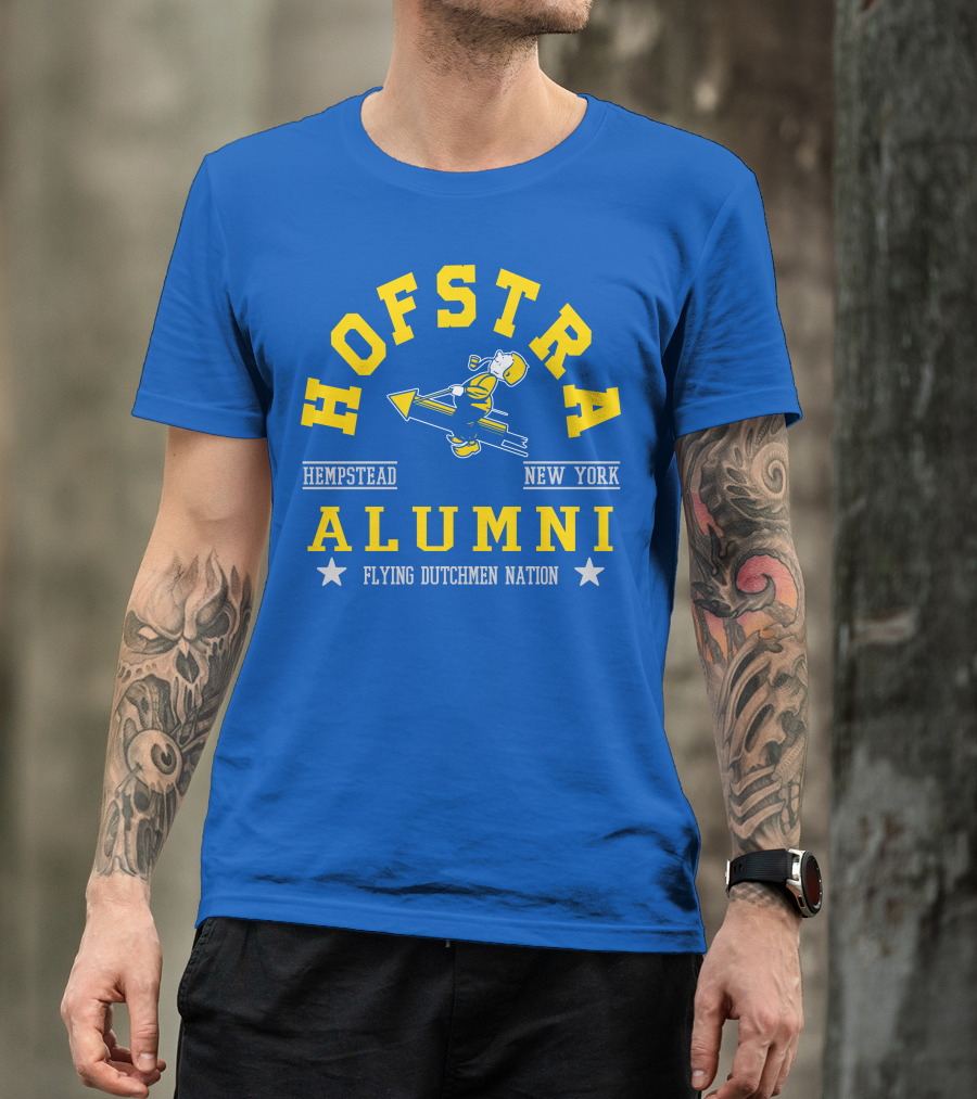 Hofstra Alumni Hempstead New York Flying Dutchmen Nation T-Shirt