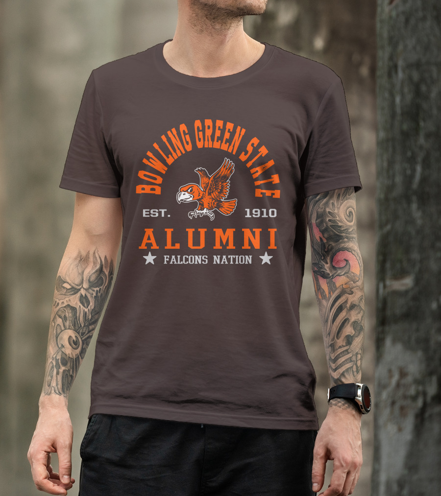 Bowling Green State University Falcons Alumni Est. 1910 Nation T-Shirt