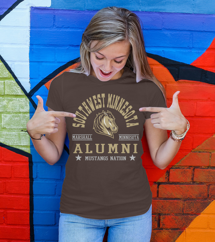 Southwest Minnesota Marshall Alumni Mustangs Nation T-Shirt
