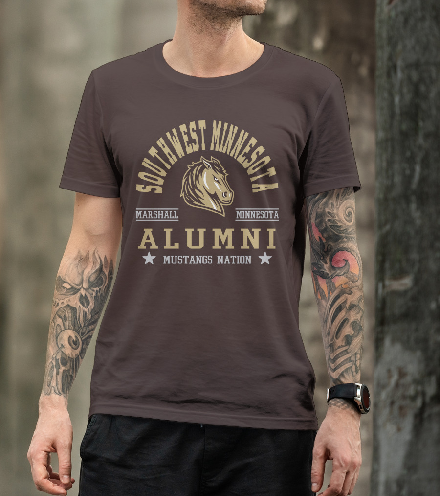 Southwest Minnesota Marshall Alumni Mustangs Nation T-Shirt