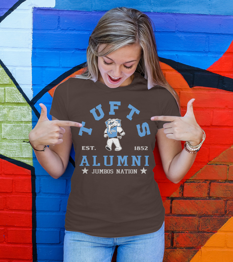 Tufts Alumni Jumbos Nation Est. 1852 T-Shirt