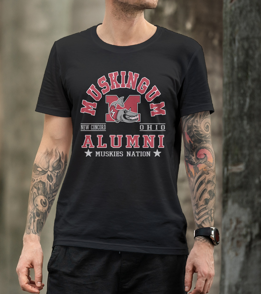 Muskingum College Alumni Muskie Nation New Concord Ohio T-Shirt