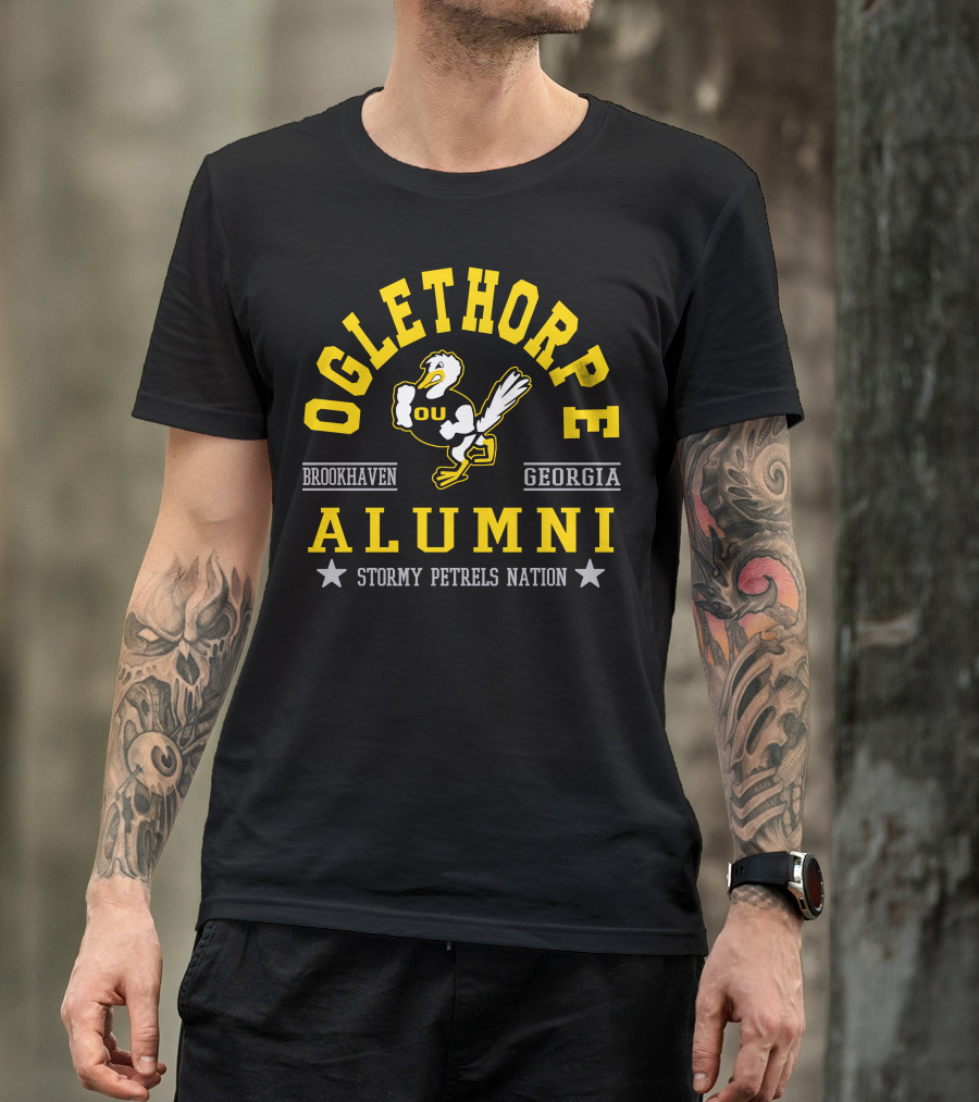 Oglethorpe Alumni Brookhaven Georgia Stormy Petrels Nation T-Shirt