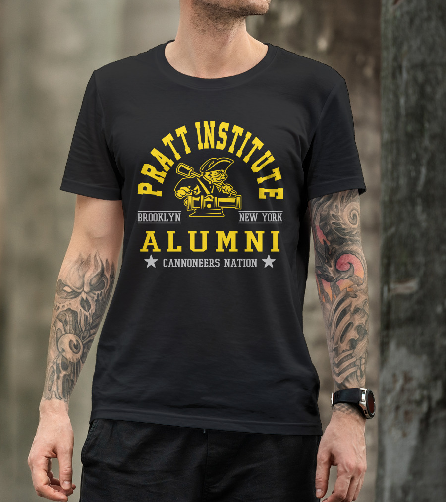 Pratt Institute Brooklyn New York Alumni Cannoneers Nation T-Shirt