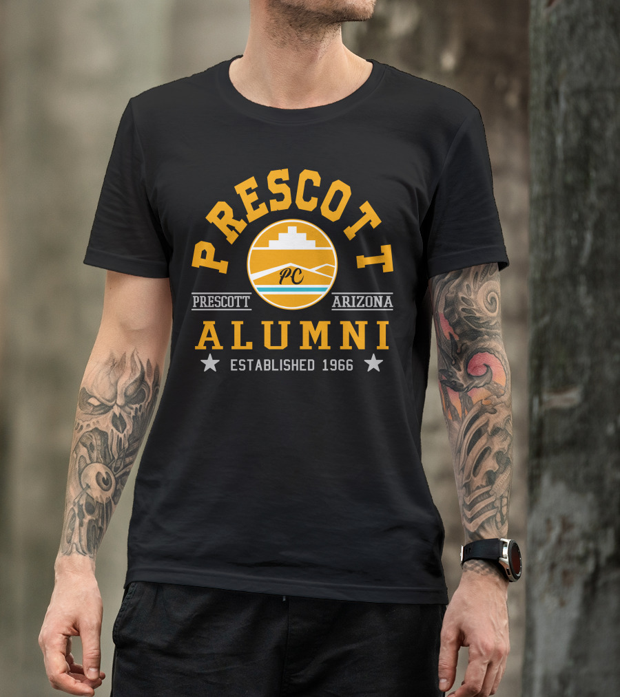 Prescott Alumni Arizona PC Established 1966 T-Shirt