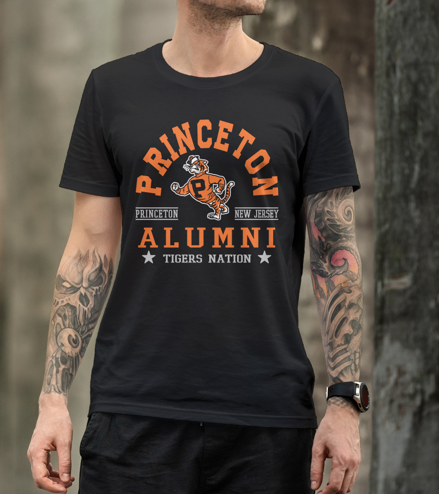 Princeton Alumni Tigers Nation New Jersey T-Shirt