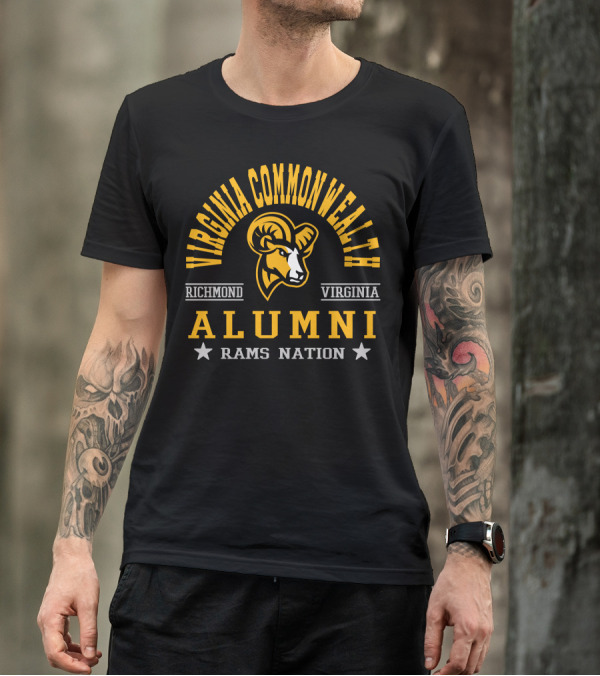 Virginia Commonwealth University Rams Alumni Richmond Virginia Rams Nation T-Shirt