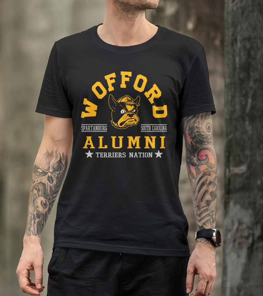 Wofford Alumni Terriers Nation Spartanburg South Carolina T-Shirt