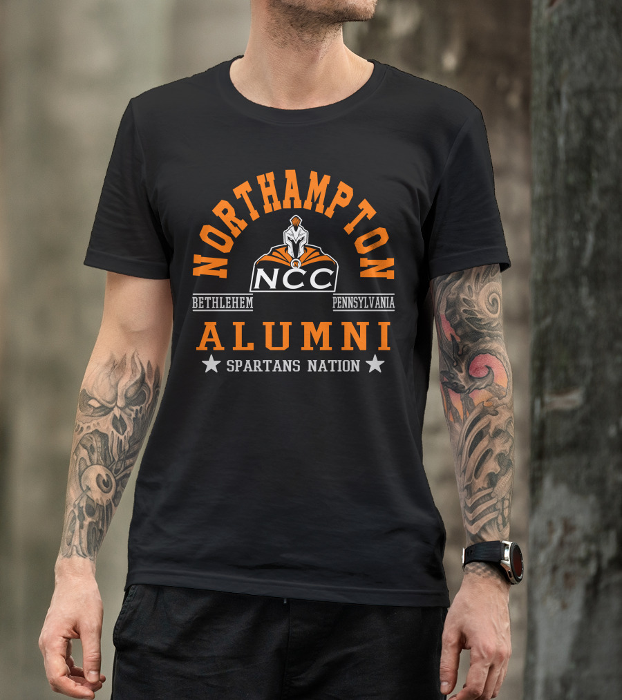 Northampton NCC Alumni Bethlehem Pennsylvania Spartans Nation T-Shirt