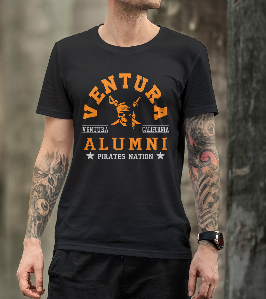 Ventura Alumni Pirates Nation California Ventura College T-Shirt