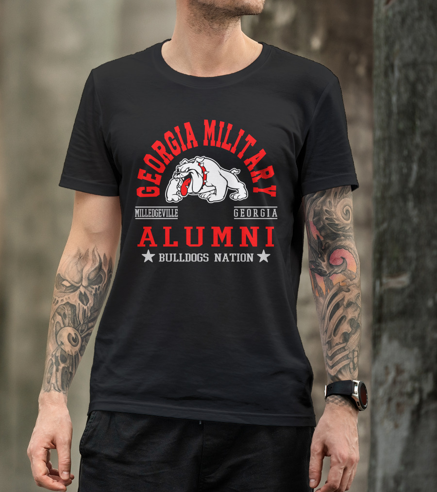 Georgia Military College Milledgeville Alumni Bulldogs Nation T-Shirt
