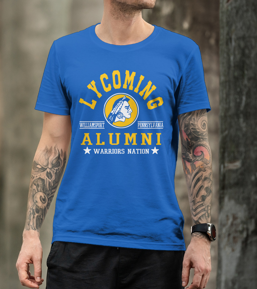 Lycoming College Warriors Alumni Nation Williamsport Pennsylvania T-Shirt