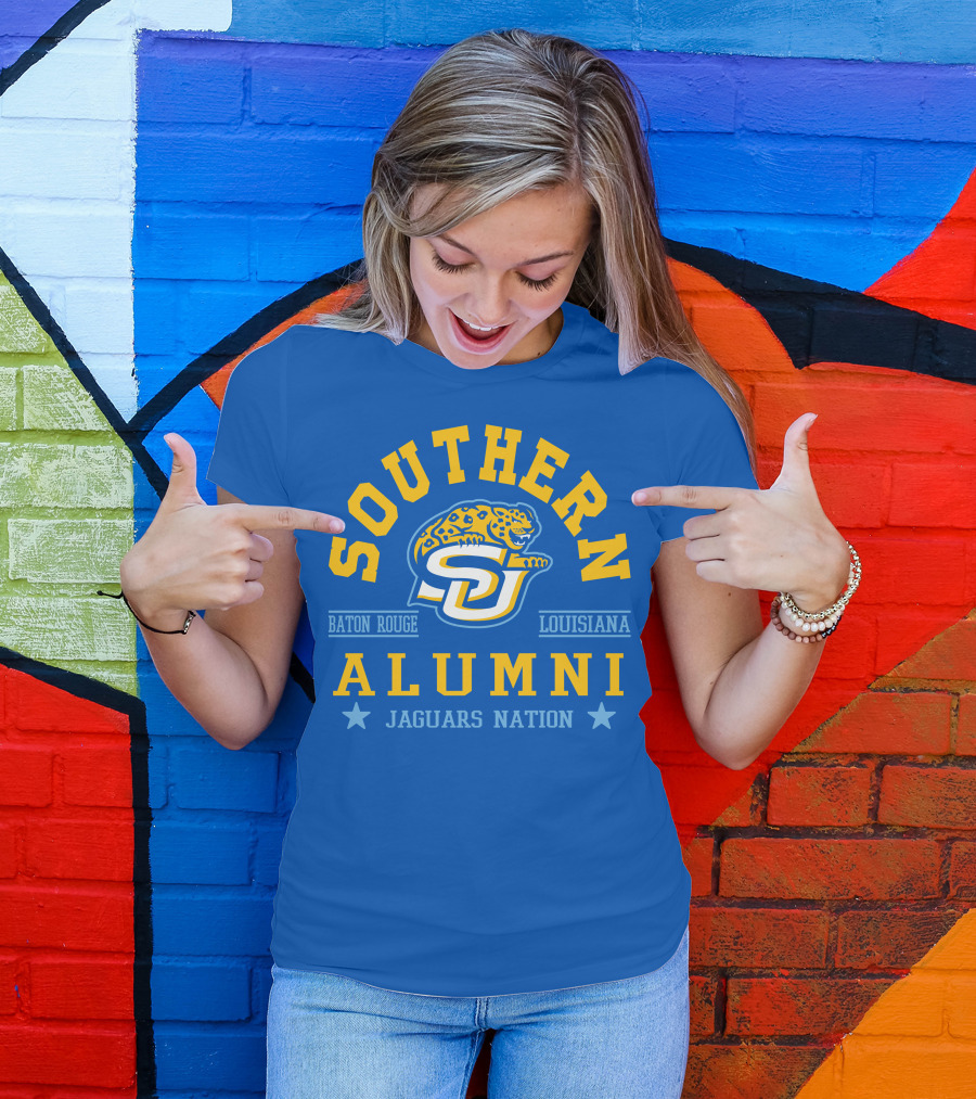 Southern Alumni Baton Rouge Louisiana Jaguars Nation T-Shirt