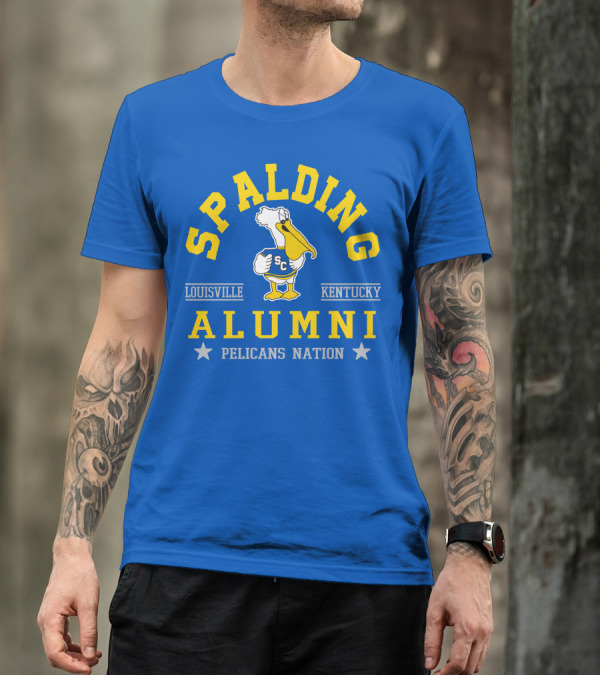 Spalding College Alumni Louisville Kentucky Pelicans Nation T-Shirt