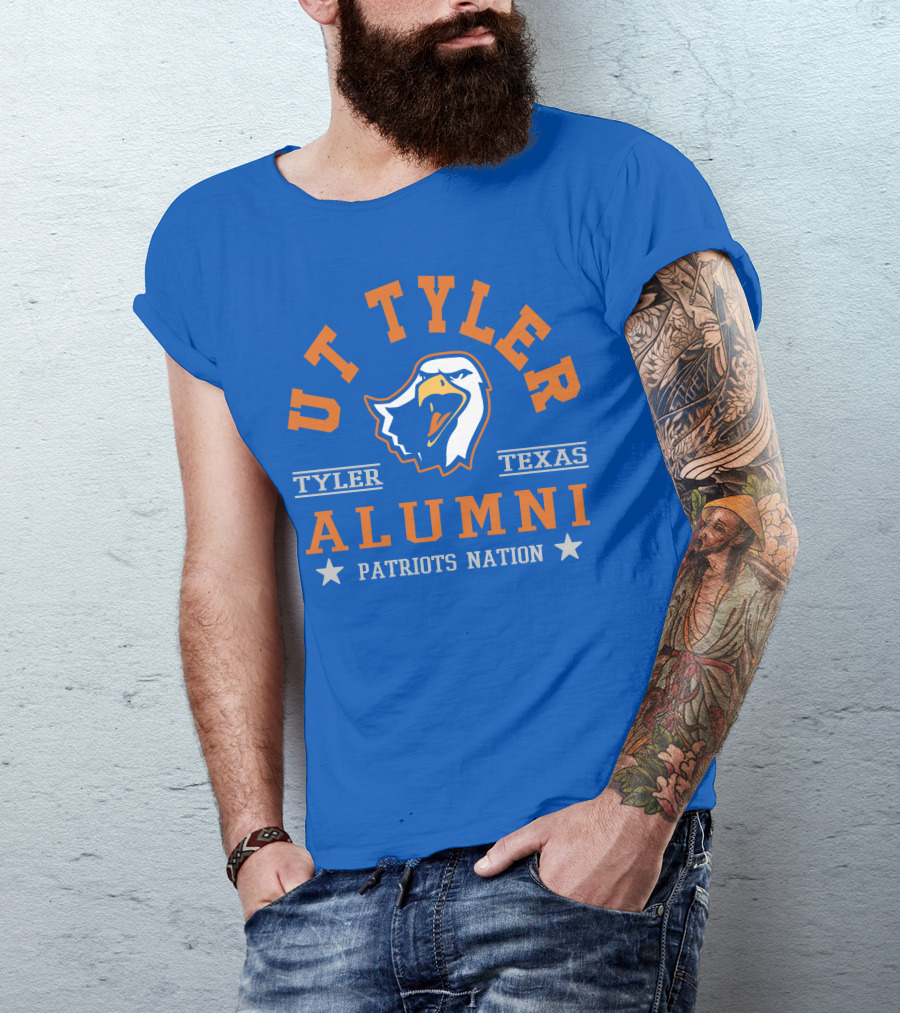 UT Tyler Alumni Patriots Nation Tyler Texas T-Shirt