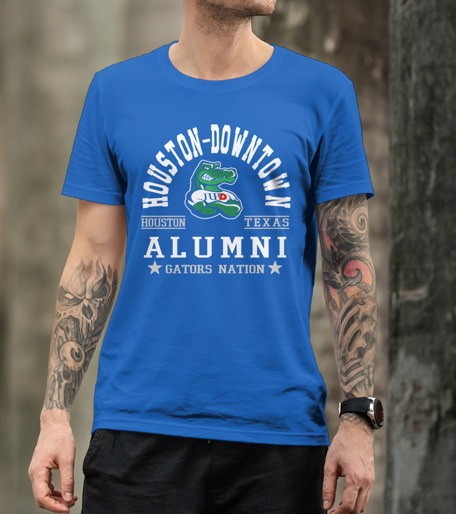 Houston-Downtown Texas Alumni Gators Nation UHD T-Shirt
