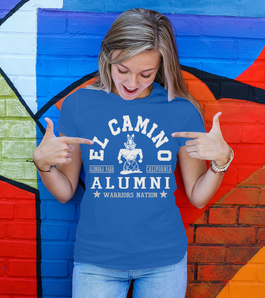 El Camino Alumni Warriors Nation Alondra Park California T-Shirt