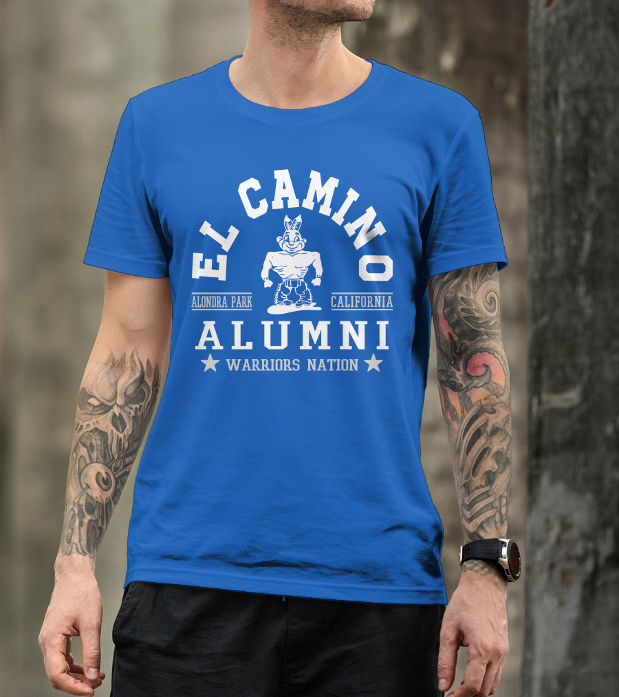 El Camino Alumni Warriors Nation Alondra Park California T-Shirt