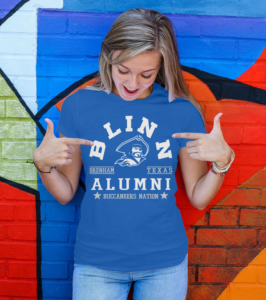 Blinn Brenham Texas Alumni Buccaneers Nation T-Shirt