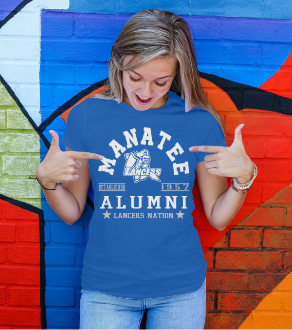 Manatee Alumni Established 1957 Lancers Nation T-Shirt