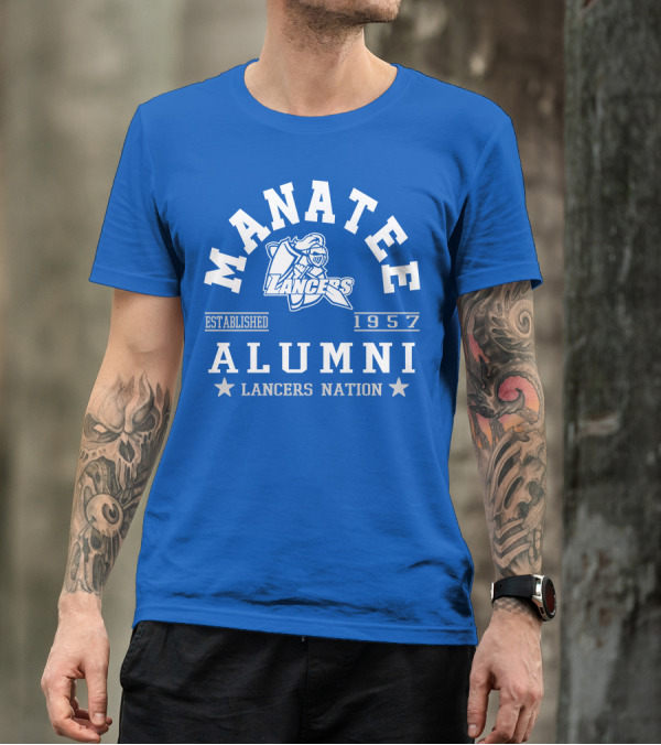 Manatee Alumni Established 1957 Lancers Nation T-Shirt
