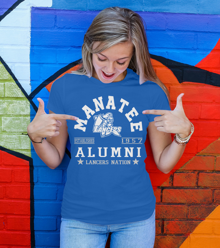 Manatee Lancers Alumni Established 1957 Lancers Nation T-Shirt