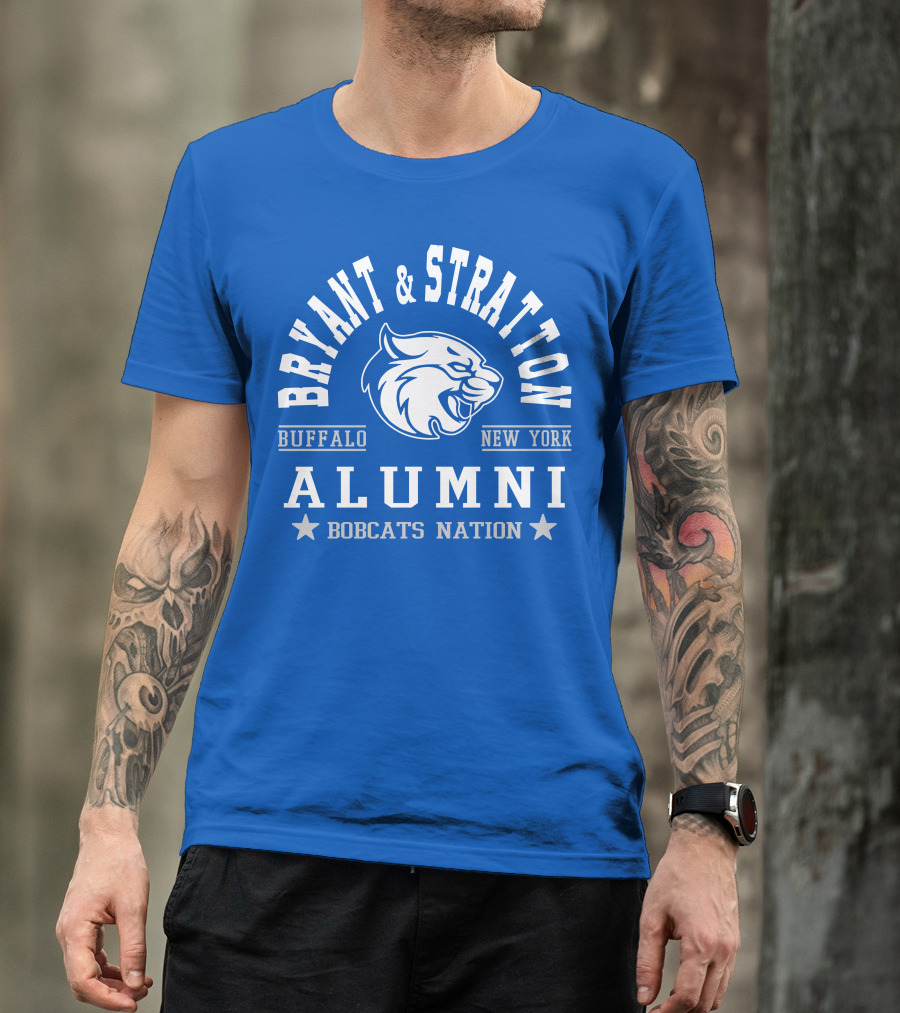 Bryant And Stratton Buffalo New York Alumni Bobcats Nation T-Shirt