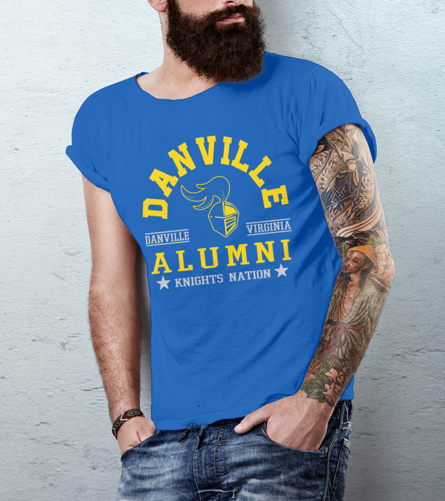 Danville Virginia Alumni Knights Nation T-Shirt