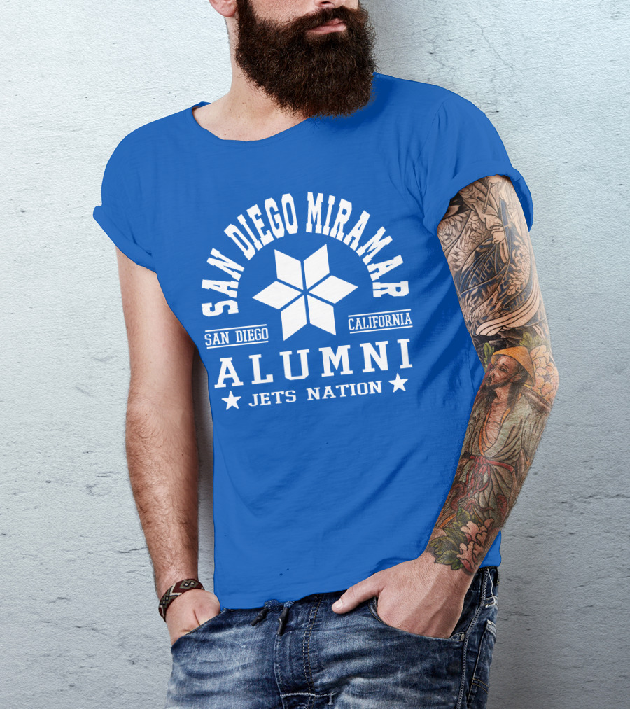 San Diego Miramar California Alumni Jets Nation T-Shirt