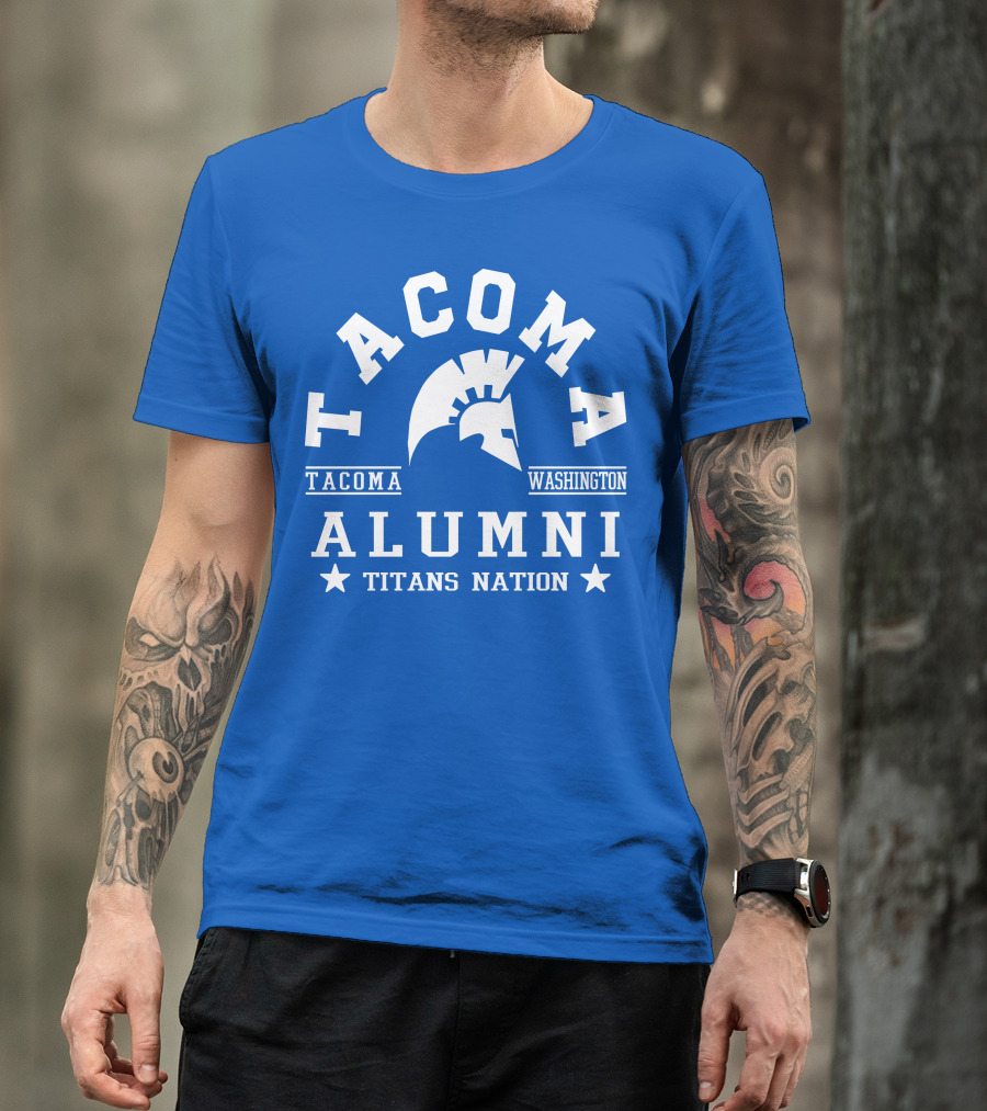 Tacoma Washington Alumni Titans Nation T-Shirt